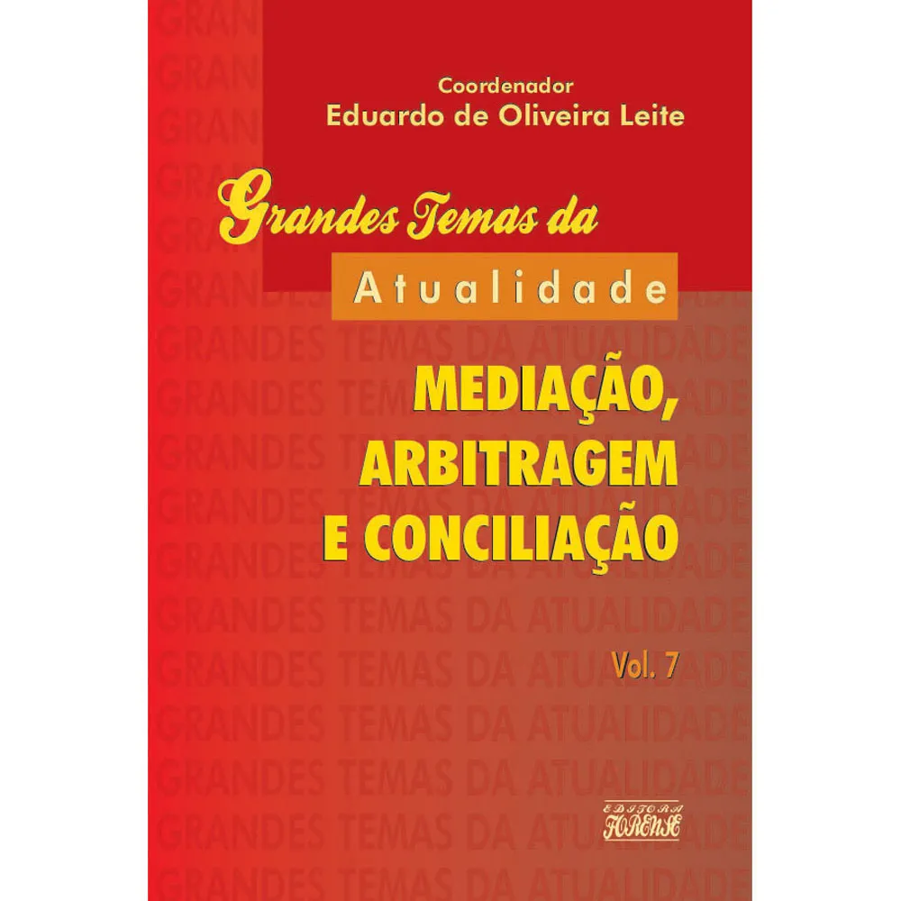 Mediação, arbitragem e conciliação